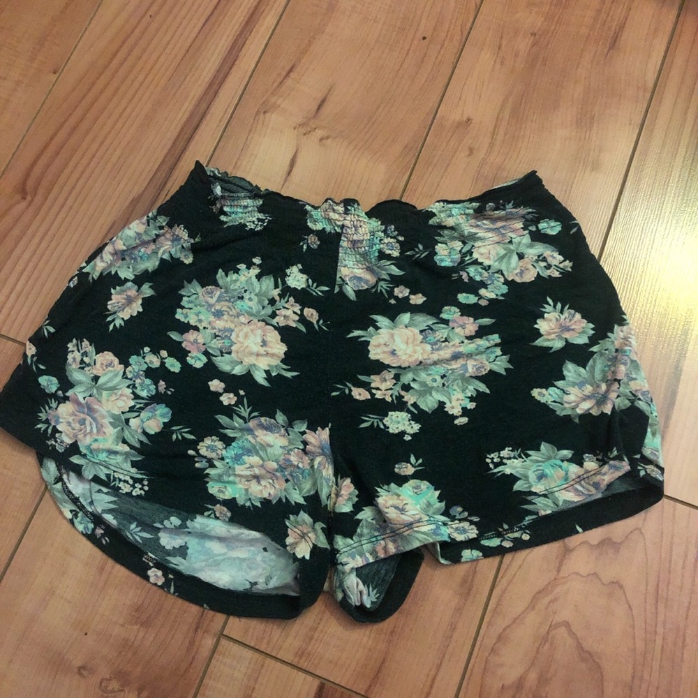 Brandy Melville soft floral shorts